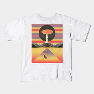 Cosmic Shrooms Kids T-Shirt